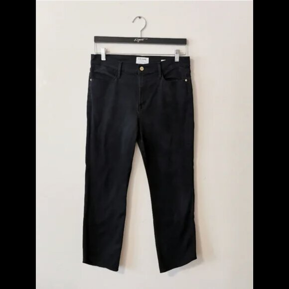 Frame Denim Le High Straight black size 31 - Picture 2 of 7